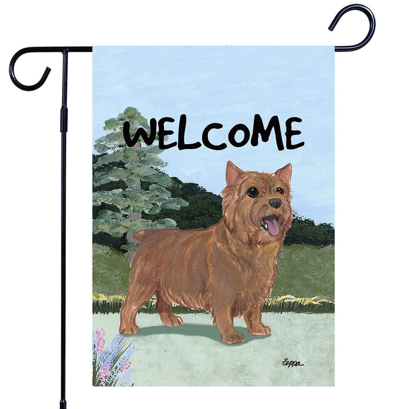 Norwich Terrier Garden Flag