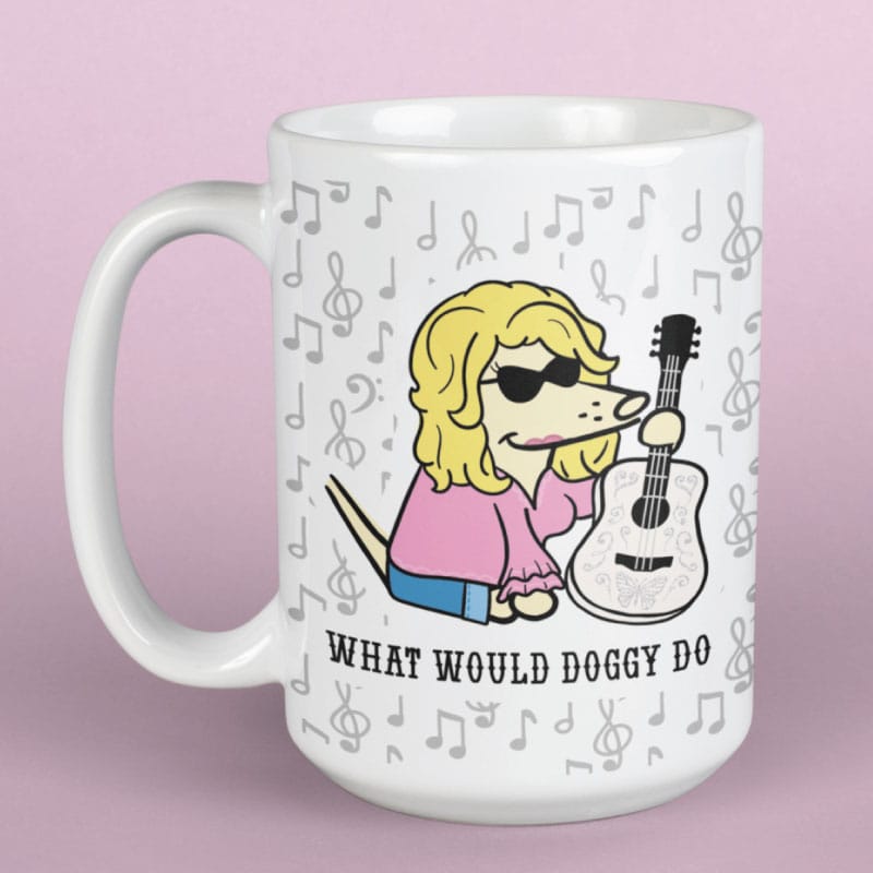 What Would Doggy Do - Large Coffee Mug