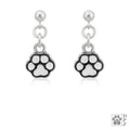 Tiny Tot Paws Petite Paw Earrings