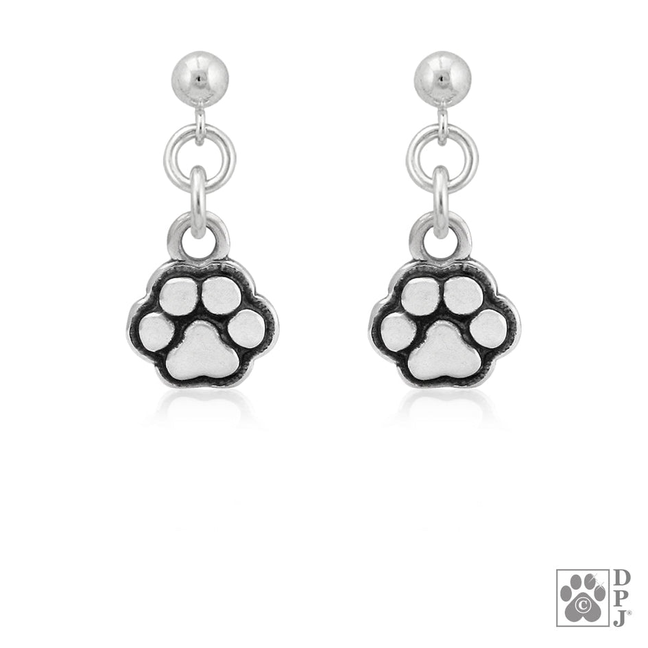 Tiny Tot Paws Petite Paw Earrings