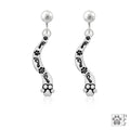 The Path Paw Print Earrings