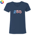 250 Paw - Ladies T-Shirt V-Neck
