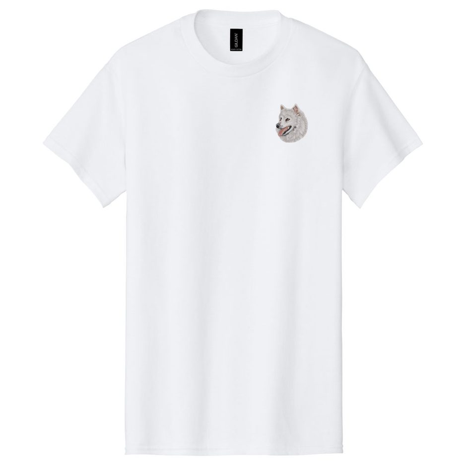 American Eskimo Dog Embroidered Men's T-Shirt