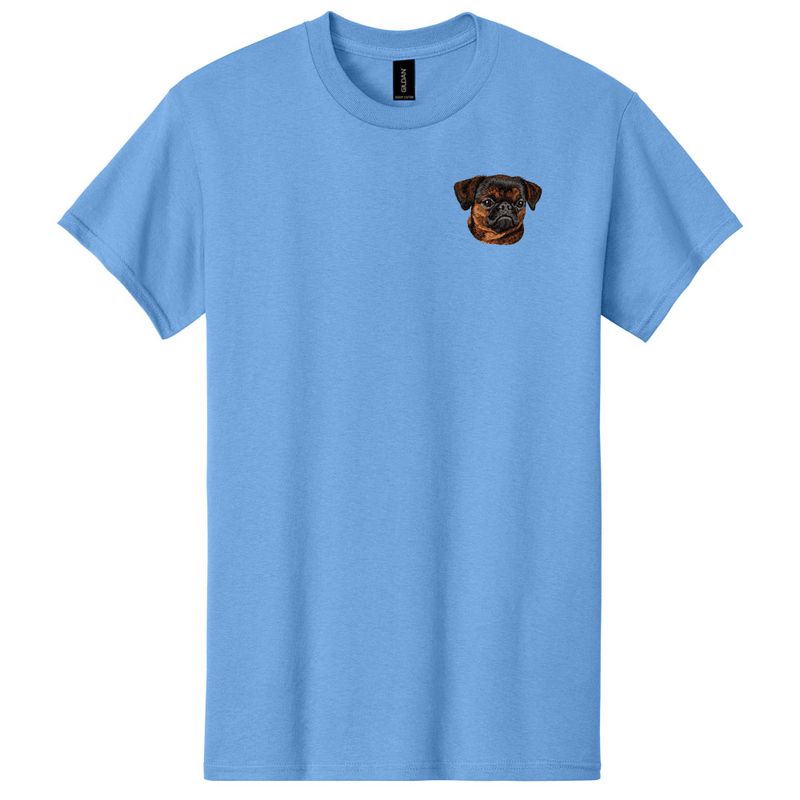 Brussels Griffon Embroidered Men's T-Shirt