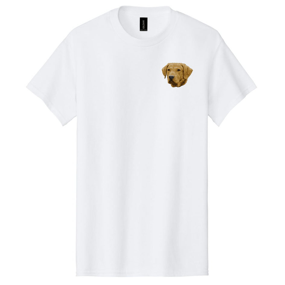 Chesapeake Bay Retriever Embroidered Men's T-Shirt
