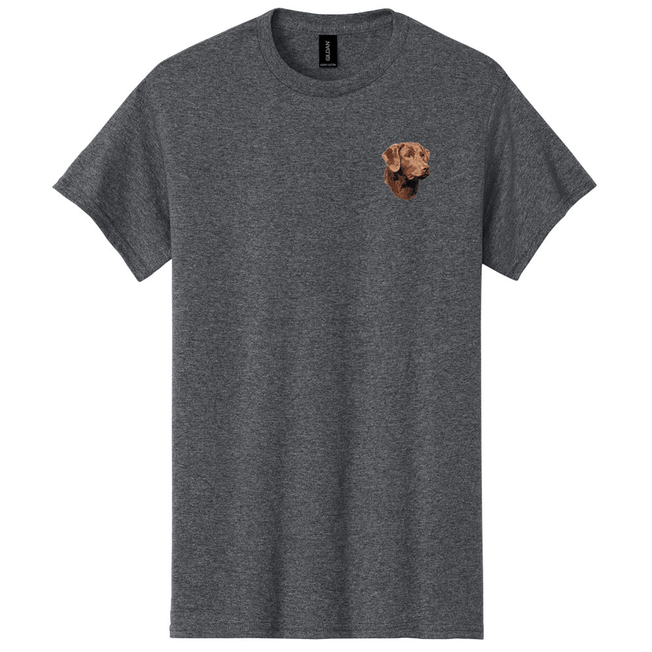 Chesapeake Bay Retriever Embroidered Men's T-Shirt