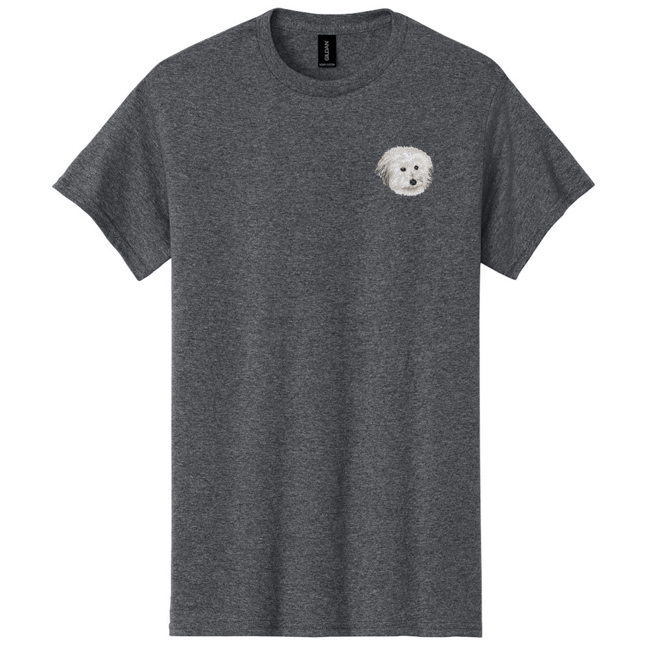 Coton de Tulear Embroidered Men's T-Shirt