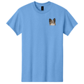 Papillon Embroidered Men's T-Shirt