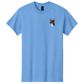 Rat Terrier Embroidered Men's T-Shirt