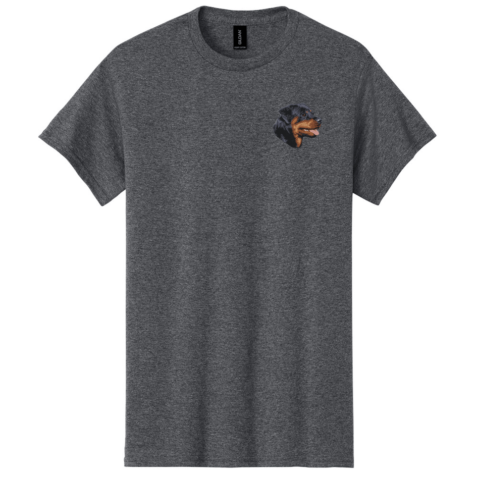 Rottweiler Embroidered Men's T-Shirt