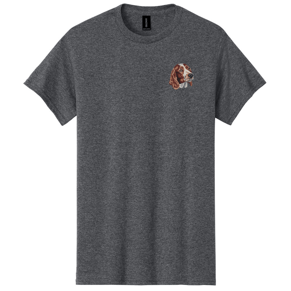 Welsh Springer Spaniel Embroidered Men's T-Shirt