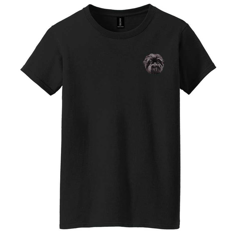 Affenpinscher Embroidered Women's T-Shirt