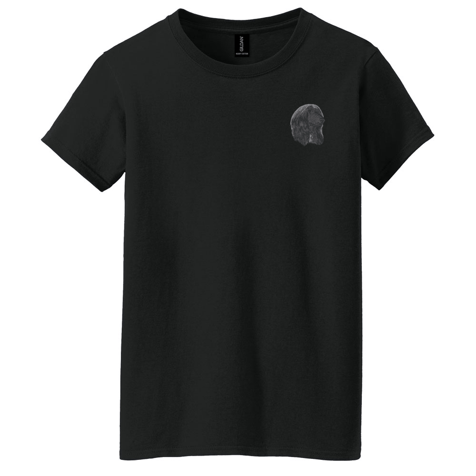 Afghan Hound Embroidered Women's T-Shirt