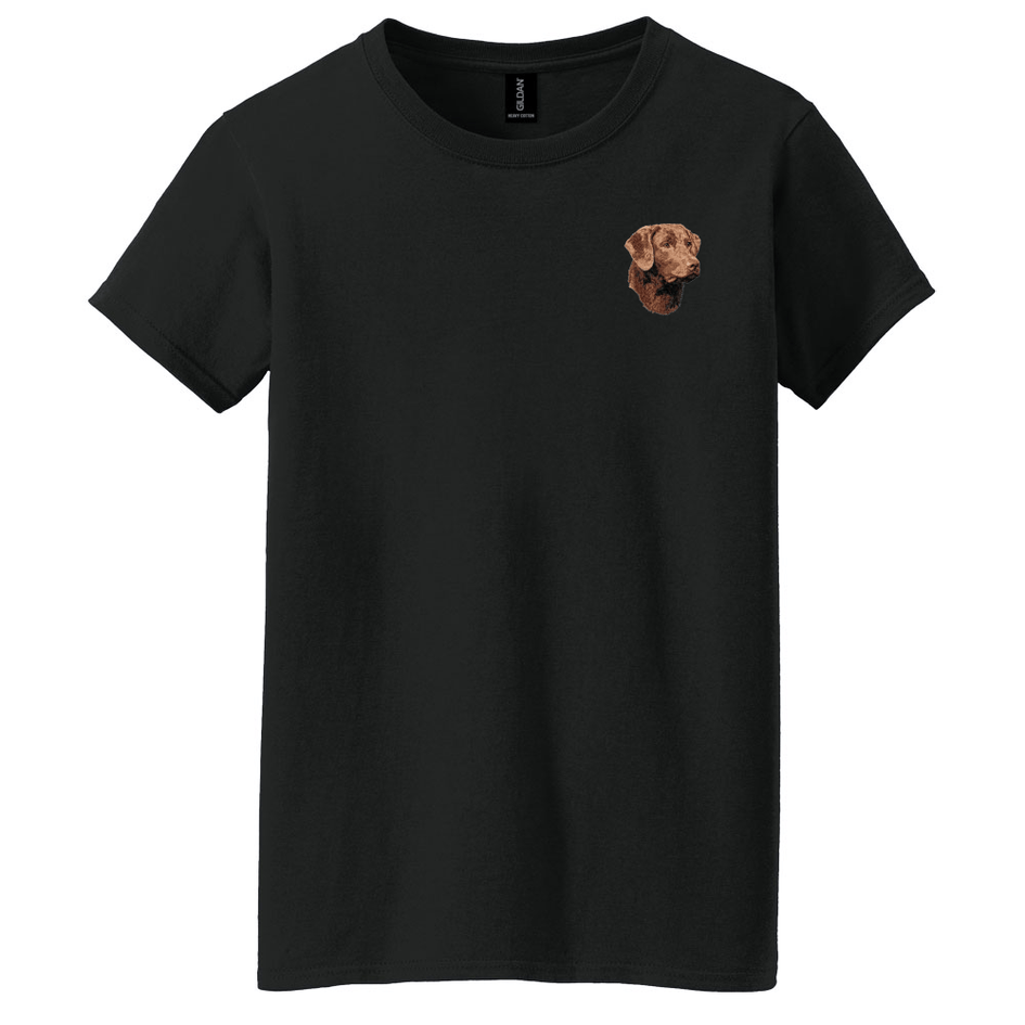 Chesapeake Bay Retriever Embroidered Women's T-Shirt