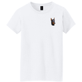 Doberman Pinscher Embroidered Women's T-Shirt