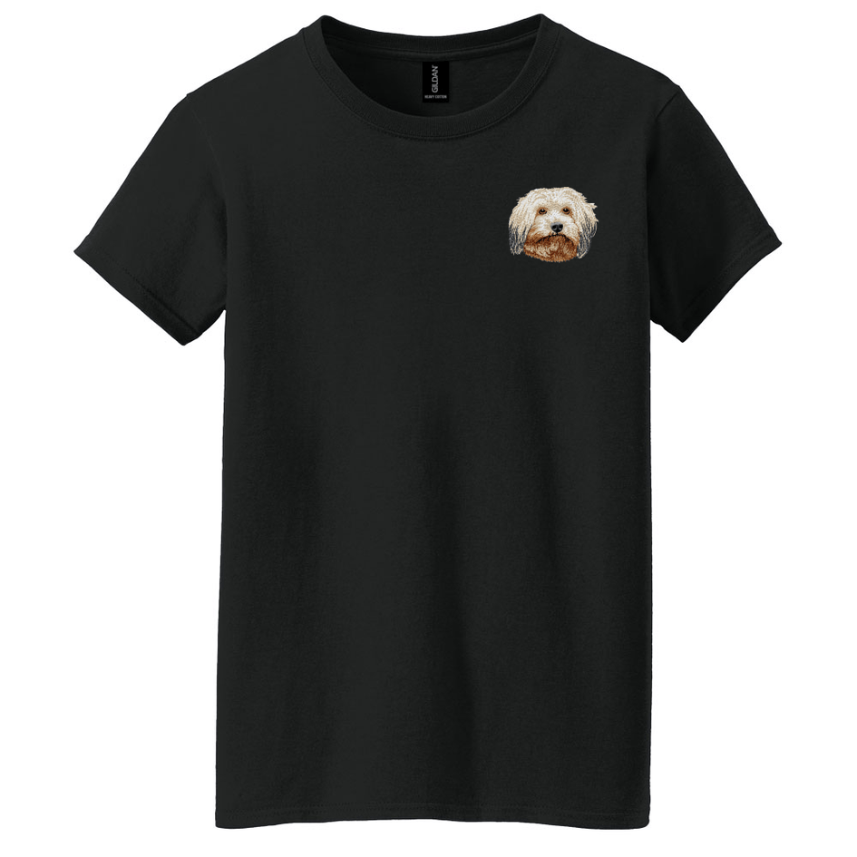 Havanese Embroidered Women's T-Shirt