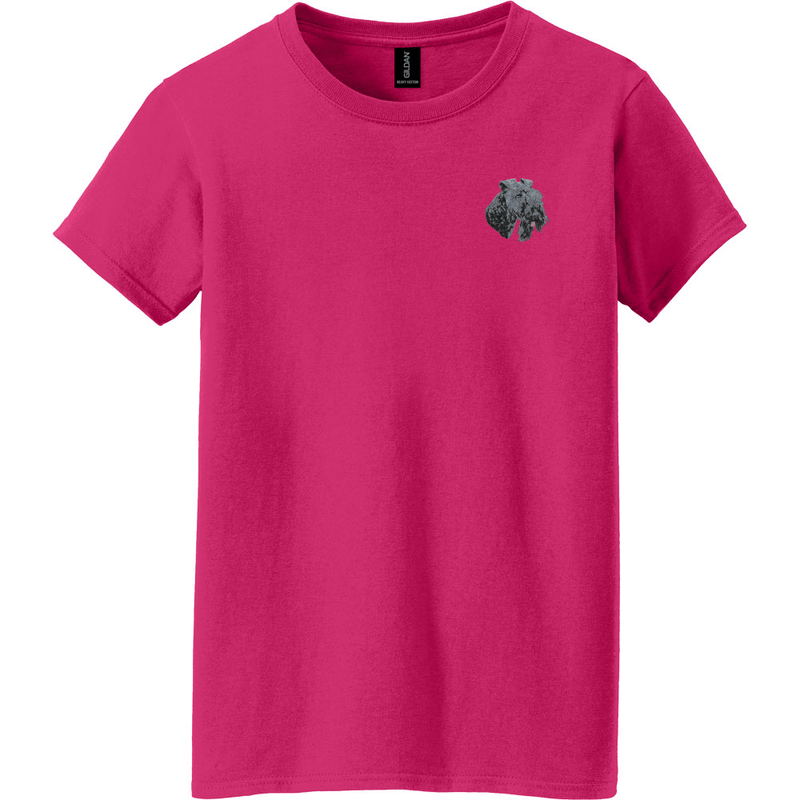 Kerry Blue Terrier Embroidered Women's T-Shirt