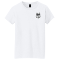 Siberian Husky Embroidered Women's T-Shirt