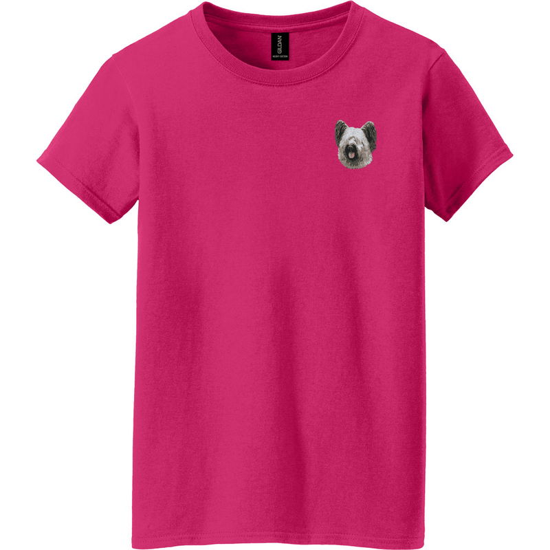 Skye Terrier Embroidered Women's T-Shirt