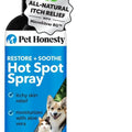 Pet Honesty Restore + Soothe Hot Spots Spray for Dogs & Cats (Lavender) - 4oz