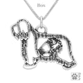 Bearded Collie Necklace