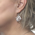 Collie, Rough Coat, Head, Earring
