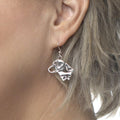 Labrador Retriever w/Ducks, Head, Earring