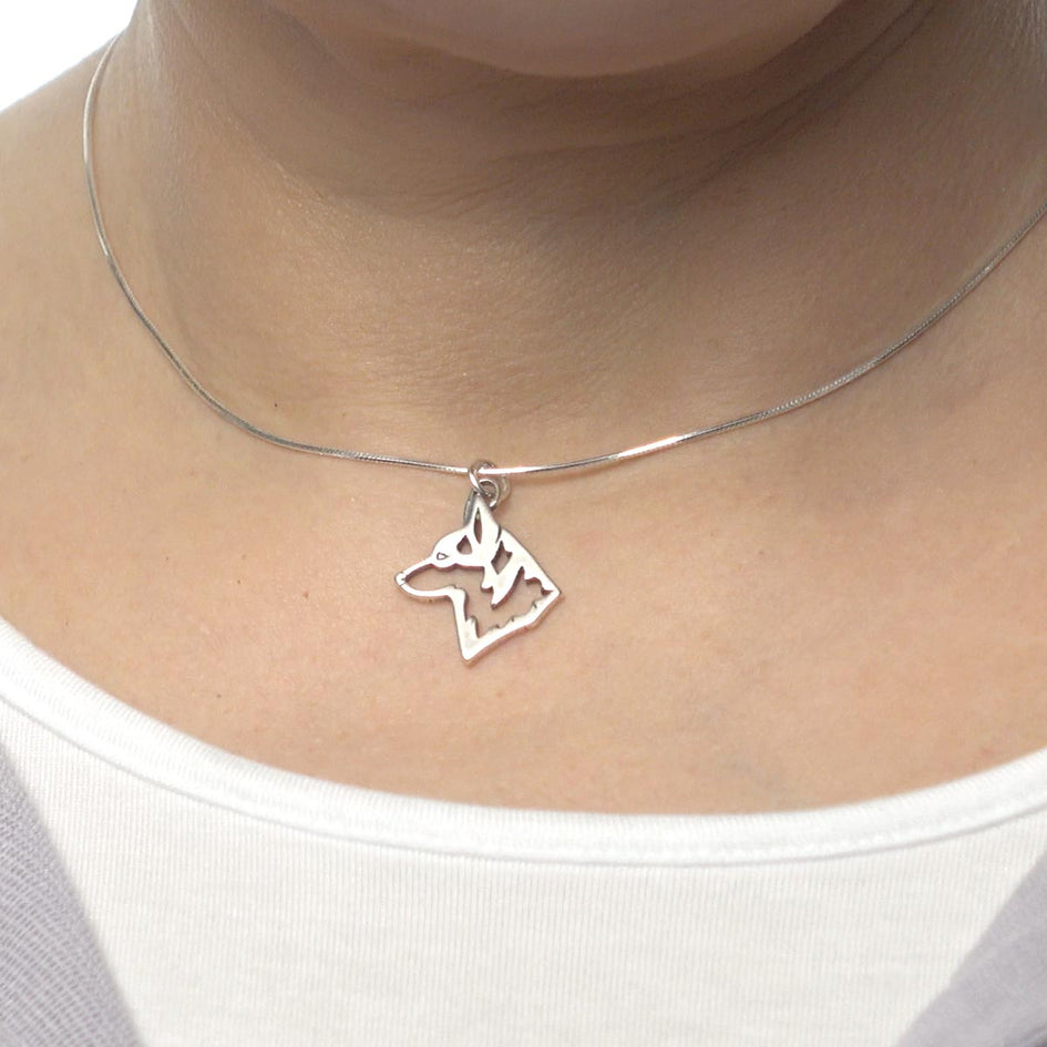 Pembroke Welsh Corgi, Head, Pendant