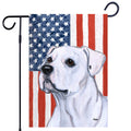 American Bulldog Americana Garden Flag