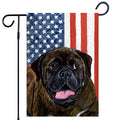 Bullmastiff Americana Garden Flag