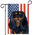 Cavalier King Charles Spaniel Americana Garden Flag