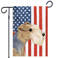 Lakeland Terrier Americana Garden Flag