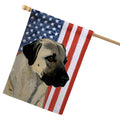Anatolian Shepherd Americana House Flag