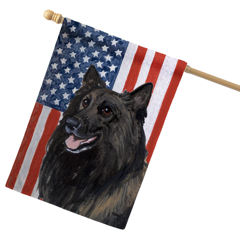 Belgian Tervuren Americana House Flag