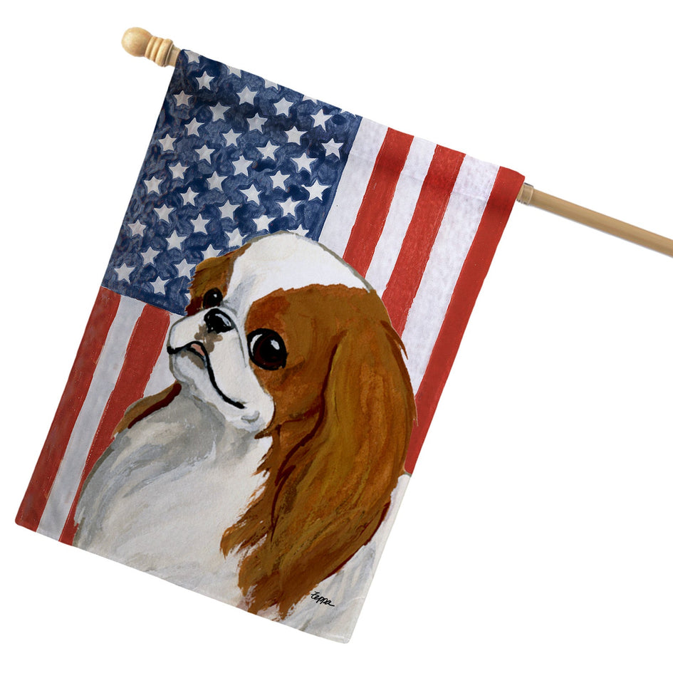 Japanese Chin Americana House Flag