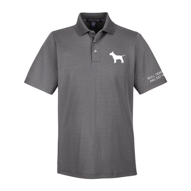 Bull Terrier Embroidered AKC Men's Polo