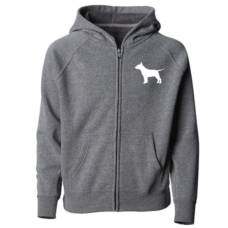 Bull Terrier Children's Full Zip Sweatshirt