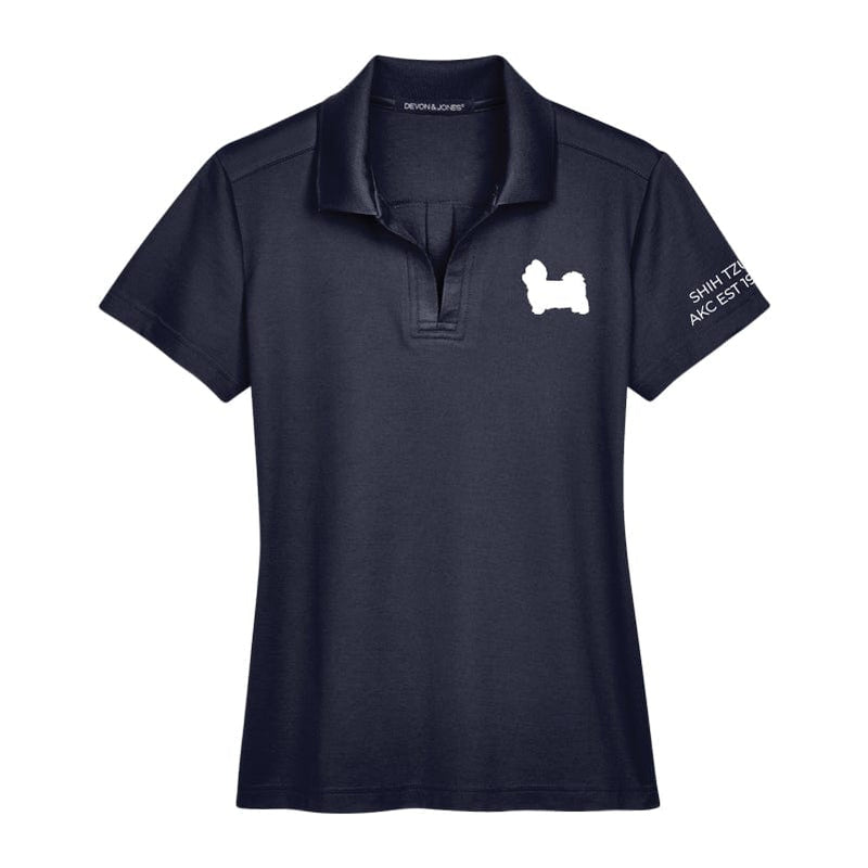 Shih Tzu  Embroidered AKC Women's Polo