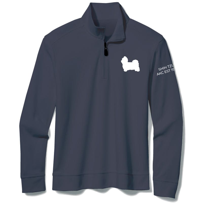 Shih Tzu Embroidered AKC Quarter Zip