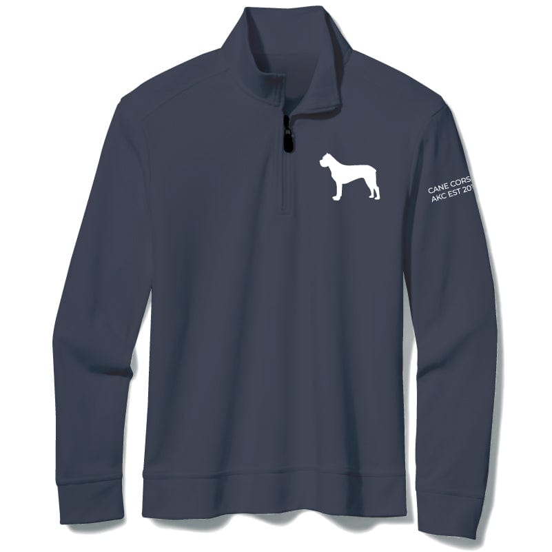 Cane Corso Embroidered AKC Quarter Zip