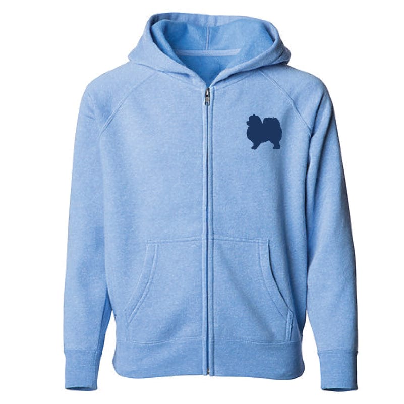 Pomeranian - Children's Full Zip Sweatshirt