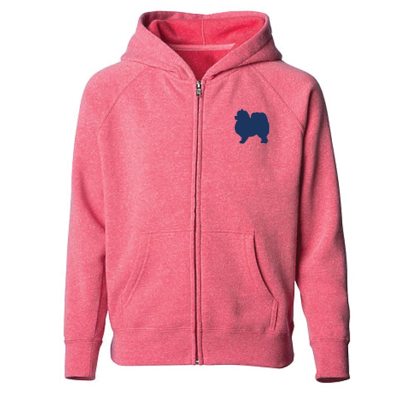 Pomeranian - Children's Full Zip Sweatshirt