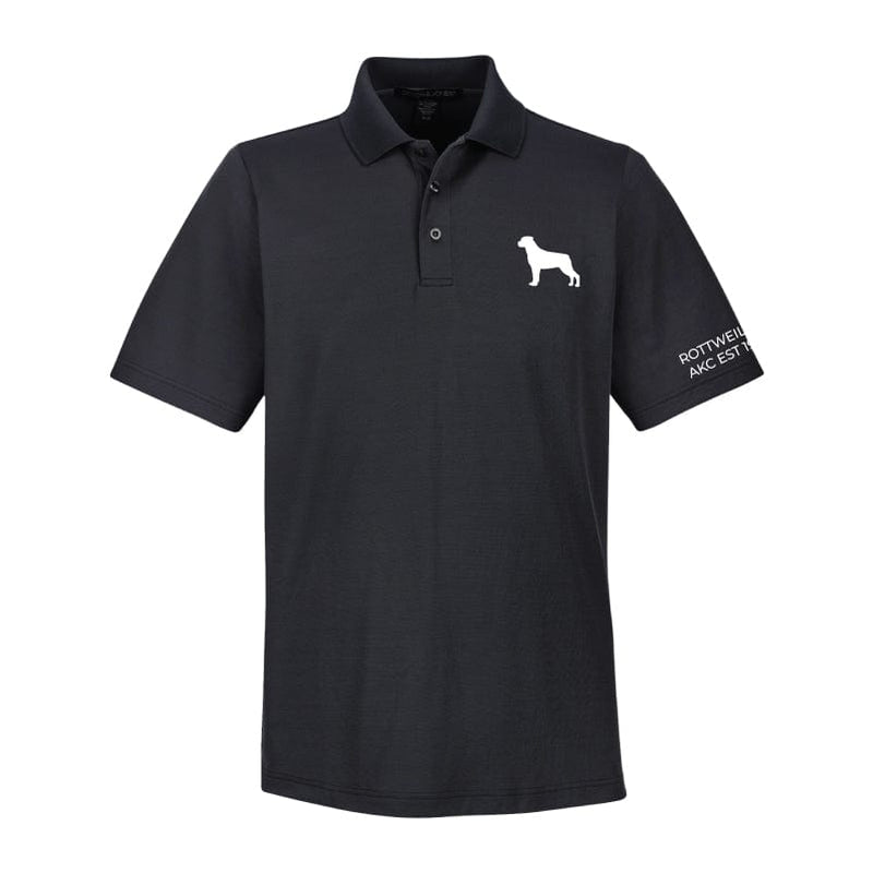 Rottweiler Embroidered AKC Men's Polo