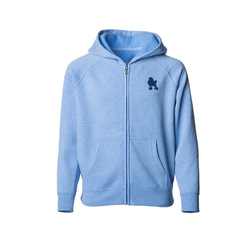 Poodle Toddler Full Zip Sweatshirt