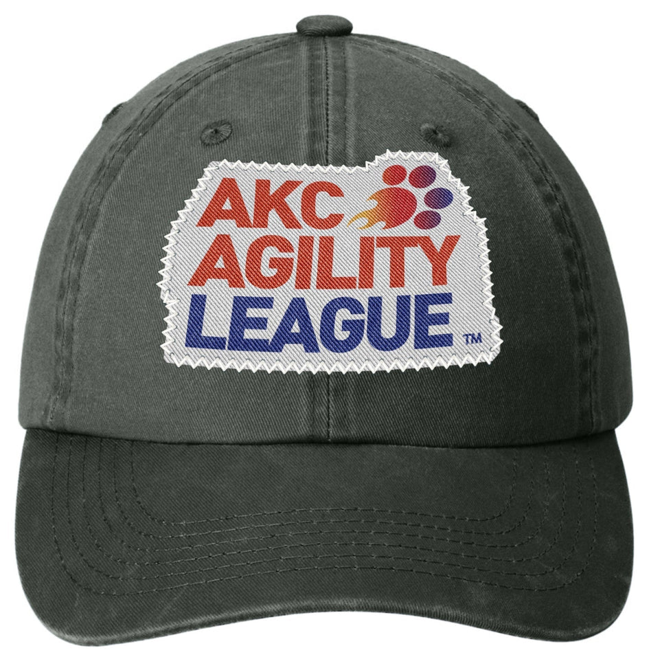 AKC Agility League - Pigment Dyed Hat
