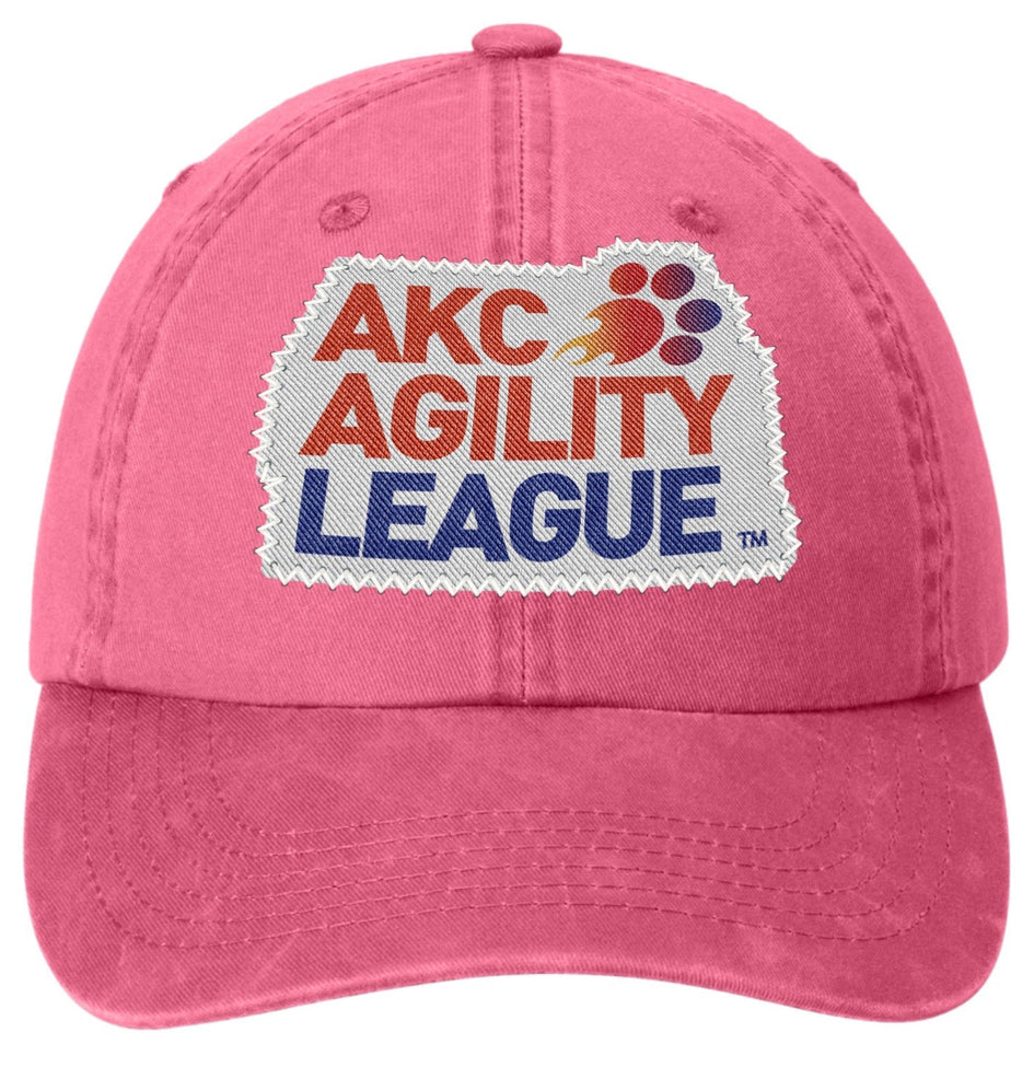 AKC Agility League - Pigment Dyed Hat