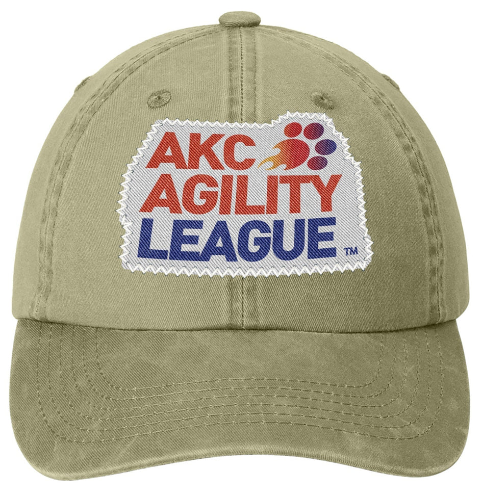 AKC Agility League - Pigment Dyed Hat