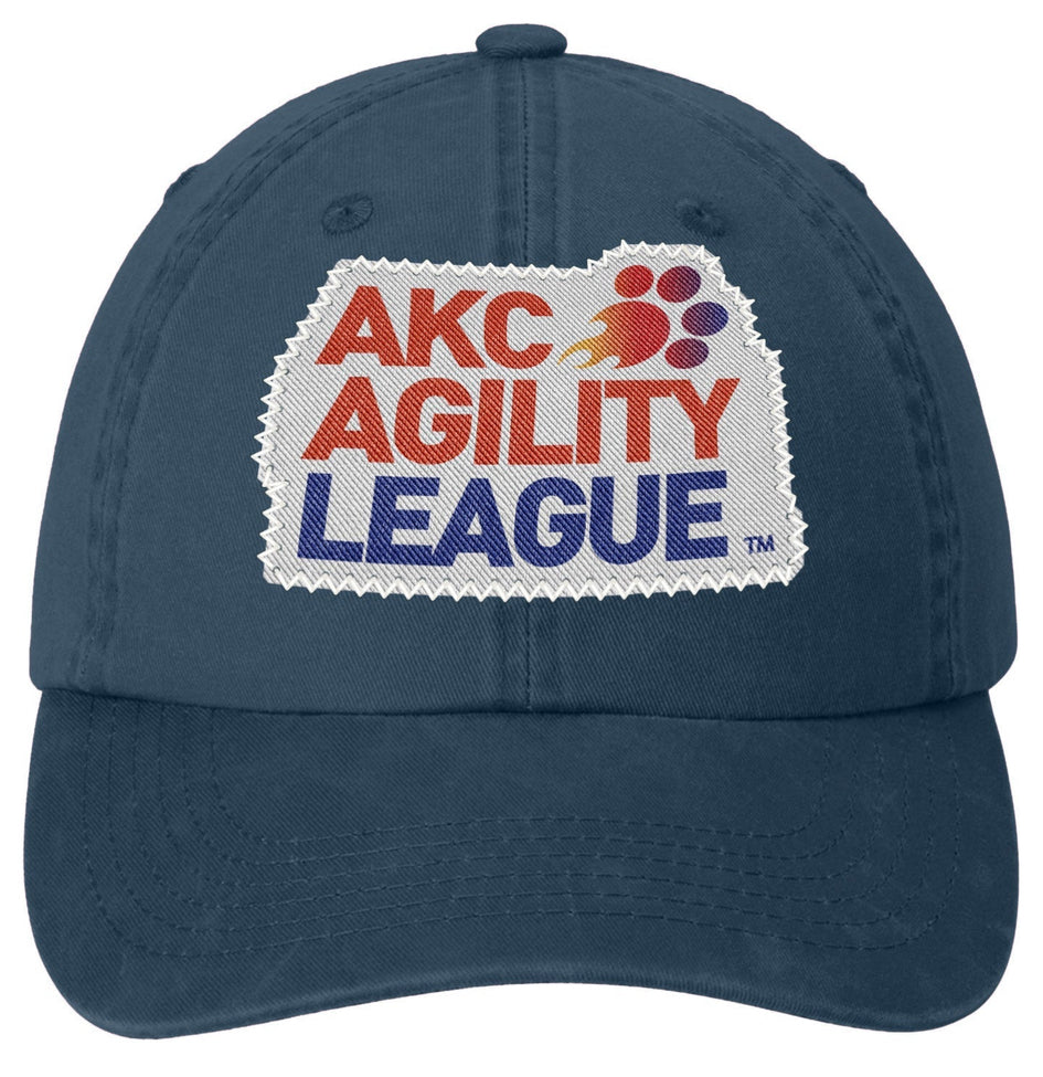 AKC Agility League - Pigment Dyed Hat