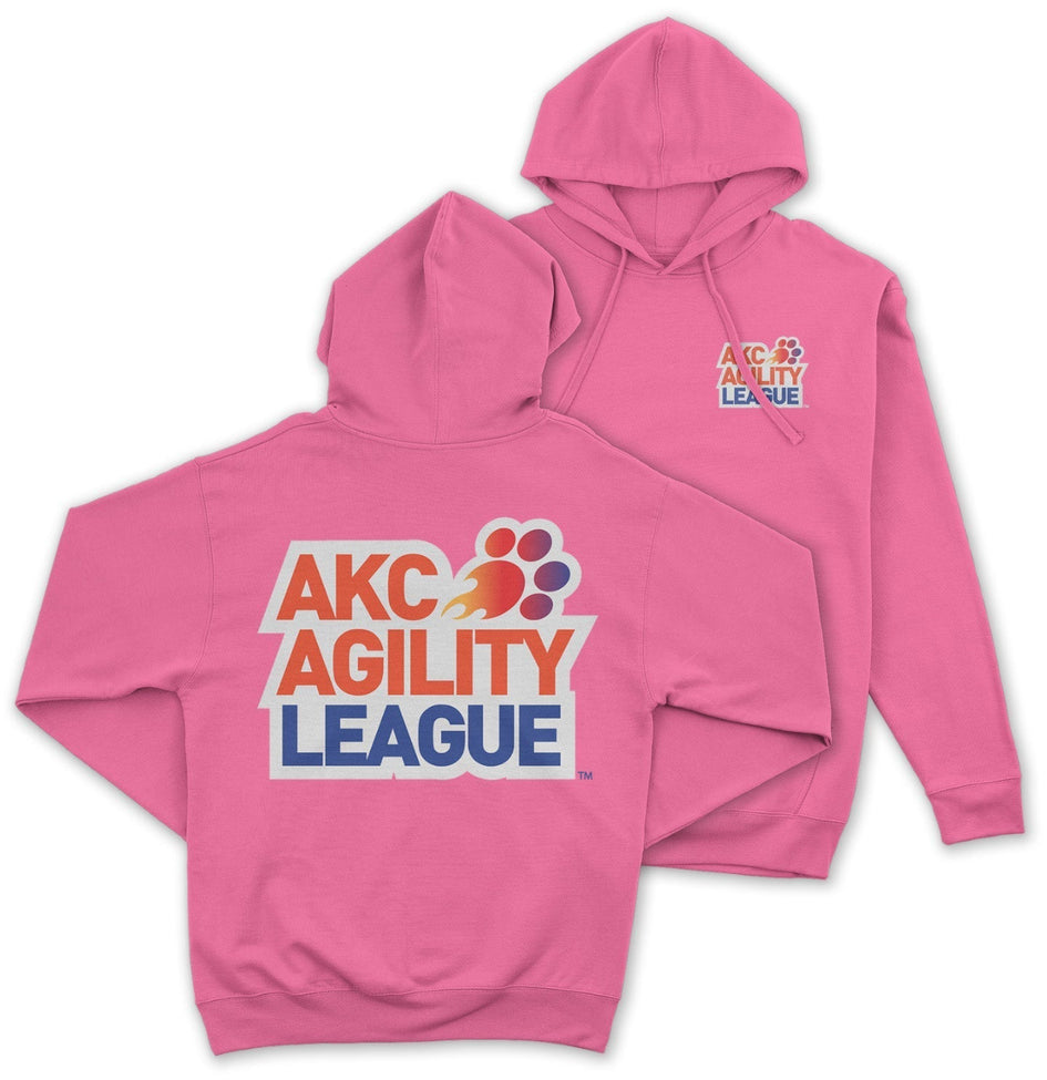 AKC Agility League - Adult Unisex Hoodie Sweatshirt