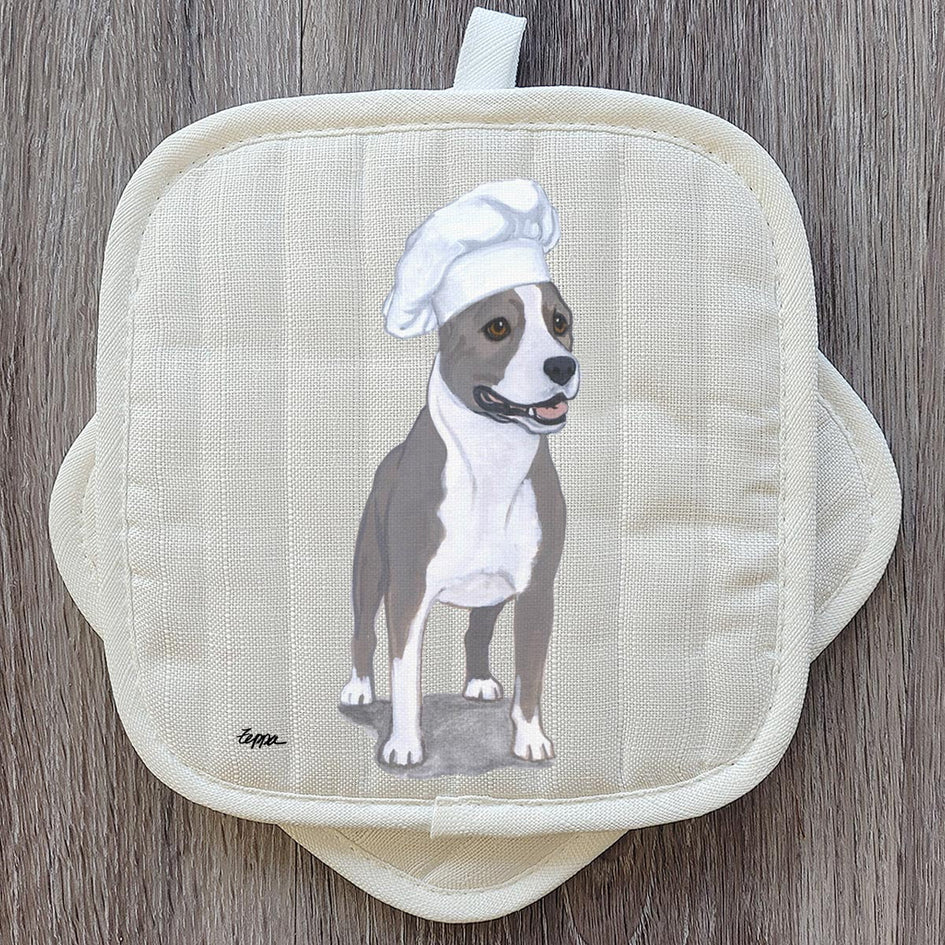 American Staffordshire  Pot Holder Set